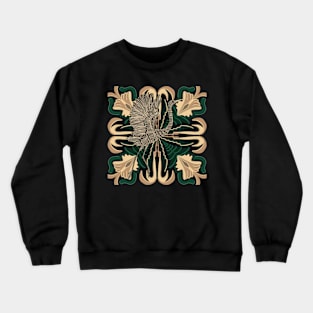 Elegant Egret Bird Crewneck Sweatshirt